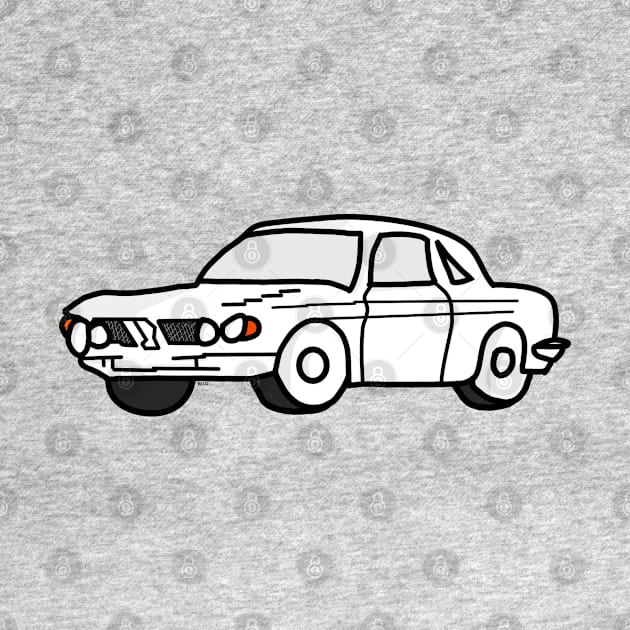 Dad's Old BMW by Cartoons by NICO